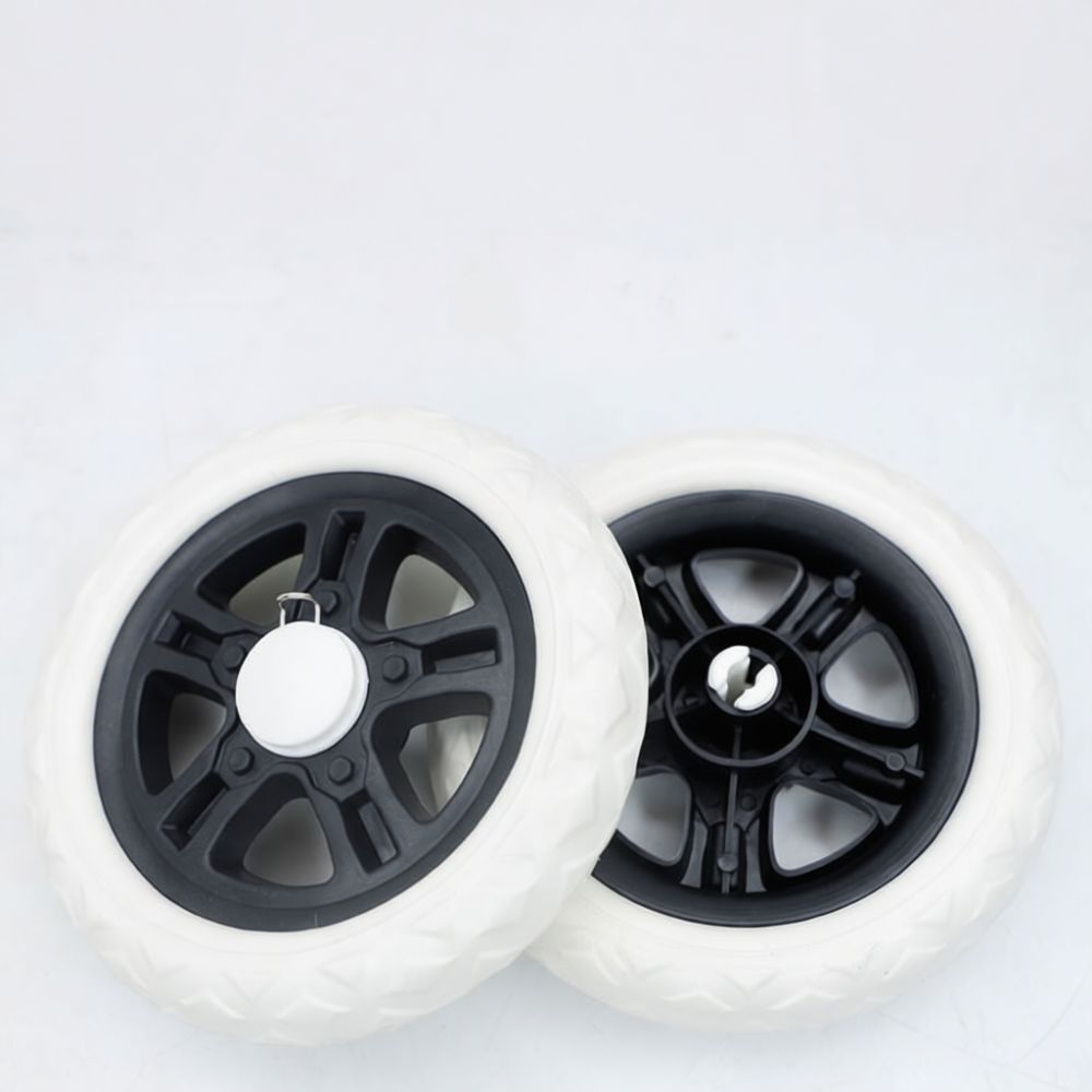 Silent Replacement Luggage Wheels - Ruota universale in gomma per carrelli