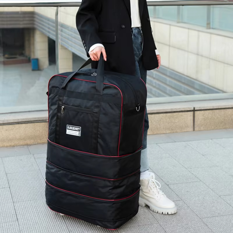 Borsa da viaggio pieghevole un - Foldable Rolling Luggage Bag recensione e prezzo