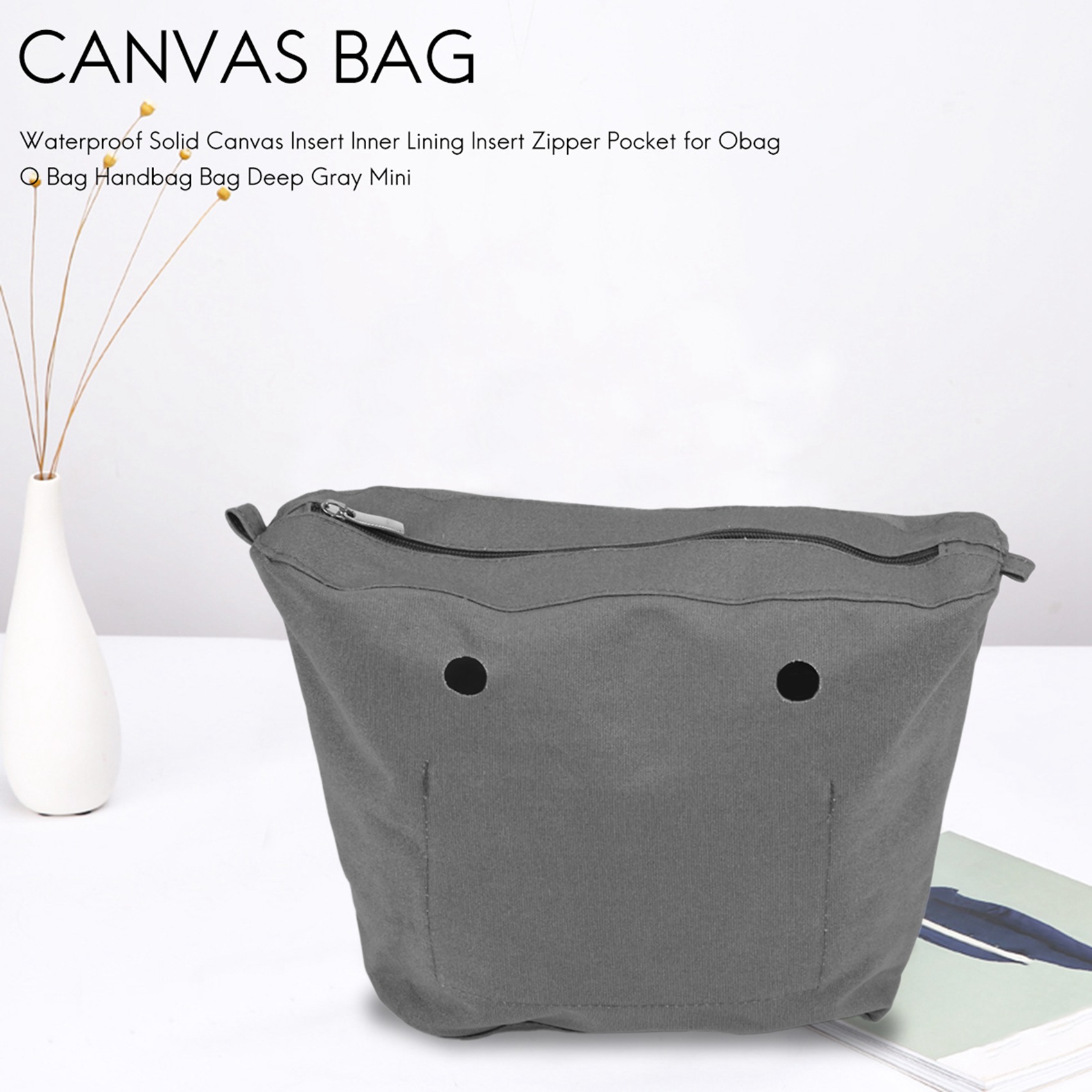 ABQR Inserto in tela solida im - Handbags recensione e prezzo